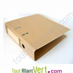 Classeur cologique  levier 2 anneaux dos 7,5 cm