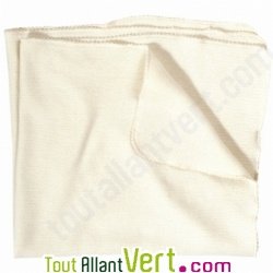 Couverture bb en laine vierge, 80 x 100 cm