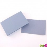 Cartes recyclées 8,5x13 cm, Couleur de Provence, 175g, lot de 100, bleu
