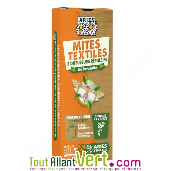 Aviro Anti Mites Textiles pour Armoires - 6 Cintres au Parfum