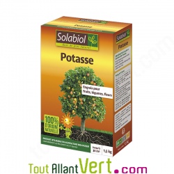 Potasse organique 1,5kg, engrais vgtal de Solabiol