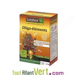 Oligo éléments, engrais vitamine complet naturel 1,5kg, Solabiol