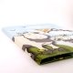 Chemise lastique recycle 3 rabats, A4, motif vache