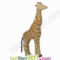 Girafe en bois 23 cm