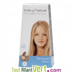 Teinture permanente coloration bio pour cheveux 8N Blond Clair Naturel