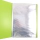 Protège documents en polypro recyclé Vert, 40 pochettes, Forever