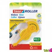 Recharge roller recyclé de colle non-permanente, Eco-Logo