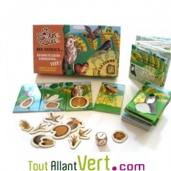 Jeu d\'observation Sur les traces des animaux de la Ferme