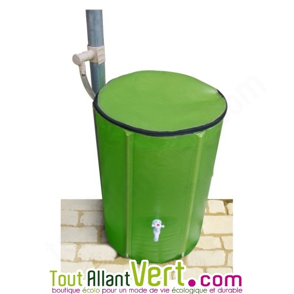 Récupérateur D Eau Pliable 510l Kit Complet Bac Et