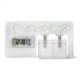 Horloge eau ou terre humide transparente dcorative, 4M2U