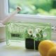 Horloge eau ou terre humide transparente dcorative, 4M2U