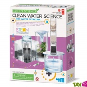 Filtre à eau, jeu et expériences sur l'eau, Green Science 4M, 5 ans+