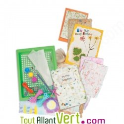 Papier recycl, apprendre  faire son papier recycl, Green Science 4M, 8 ans+