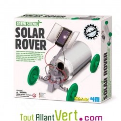 Voiture solaire canette, Green Science 4M