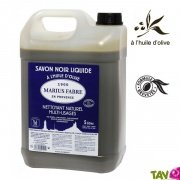 Savon Noir liquide à l'huile d'olive 5l multi-usages