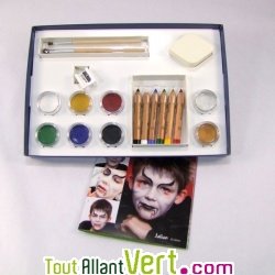 Kit de maquillage bio pour enfants (3-12 ans) dguisement bio