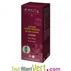 Lotion aprs rasage bio Homme, Aloe Vera bio Sante 100ml