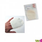 Mini gants à démaquiller lavables en coton bio, lot de 4