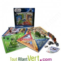 Boite de 20 jeux classiques thme Star Wars