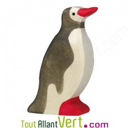 Pingouin en bois de 8 cm, Holztiger