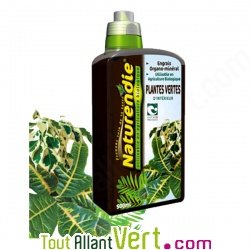 Engrais bio pour plantes vertes d\'intrieur Naturendie 500ml