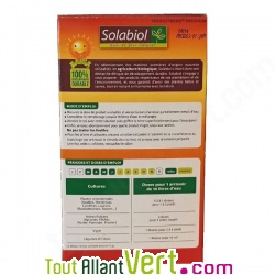 Anti-chlorose contre le jaunissement des feuilles, Solabiol, 120g