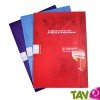 Cahier Travaux Pratiques Page blanche + page grands carreaux, A4 48p rouge