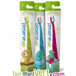 Brosse  dent enfant 1-6 ans cologique recycl Preserve