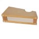 Dvidoir lourd en bois pour ruban adhsif et pieds caoutchouc anti-drapant