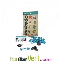 Makedo: kit libre de 33 pices pour crer  partir d\'objets rcuprs