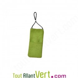 Etui eWall  onde chanvre vert