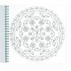 Coloriage Mandala pour tous en papier recycl