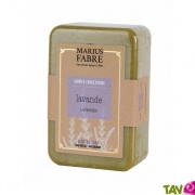 Savonnette de Marseille Lavande et huile d'olive, Marius Fabre, 250g