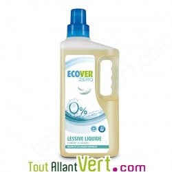 Lessive liquide sans parfum pour peaux sensibles, 1,5l Ecover