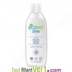 Adoucissant textile sans parfum Peaux sensibles, 1 litre, Ecover Zero