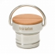 Bouchon inox et bambou pour gourde Klean Kanteen