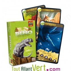 Jeu de bataille sur les dinosaures Volume 2 Vert, 7 ans+