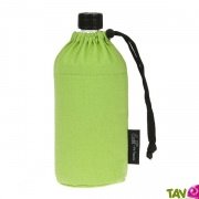 Gourde cologique en verre isotherme Vert pomme 0.6 litres