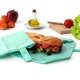 Sac emballage alimentaire et set de table Vert pour sandwich à emporter
