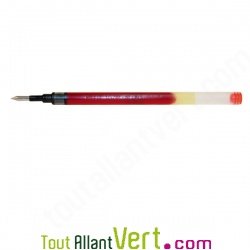 Recharge rouge stylo encre gel Pilot