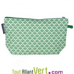 Grande trousse en coton bio Tigre 22 x 13 cm