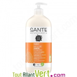 Shampoing bio brillance 950ml Orange et coco Santé