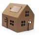 Mini maison solaire en carton  monter