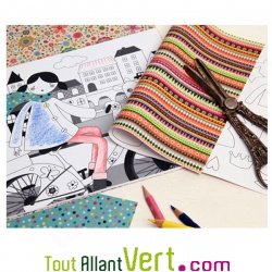 Cahier de collage et coloriage, 6ans et +