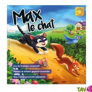 Jeu coopératif Max Le Chat, évitons ensemble le chat, dès 4 ans