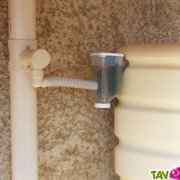 Filtre anti-impureté pour cuve de récupération d'eau de pluie