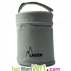 Lunch-box isotherme inox 1 litre, 2 compartiments + housse
