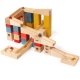Grand Chteau toboggan  billes en bois , 68 lments