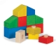 Cubes en bois  empiler et  encastrer, 12 pices