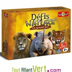 Le Grand jeu Défis Nature : les animaux du monde, 7 ans+